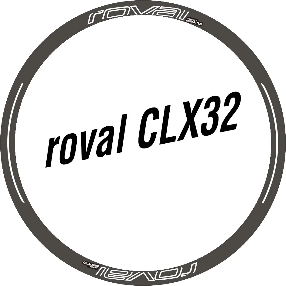 Два колеса Набор наклейки для ROVAL CLX 32 обод/дисковый тормоз CLX32 водонепроницаемый