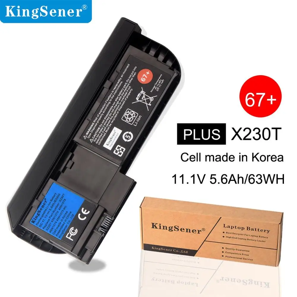 6 ячеечный аккумулятор KingSener для ноутбука Lenovo ThinkPad X230T X230 Tablet 0A36317 45N1079 45N1077 45N1074 45N1075