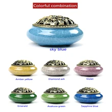 Керамические горелки для благовоний, портативный фарфоровый курильщик, буддизм, держатель для благовоний, домашний Чайный домик, студия для йоги, благовония, подарок, украшение для дома