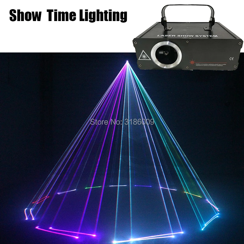 US $118.75 disco light Laser 500mw RGB laser party dmx Light use for Home Party DJ Stage Lighting KTV Show laser