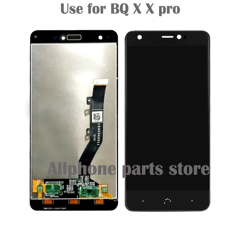 

10PCS/LOT DHL For BQ Aquaris X lcd screen Aquaris X Pro LCD Display + Touch screen Option for BQ X2 X2 Pro lcd screen