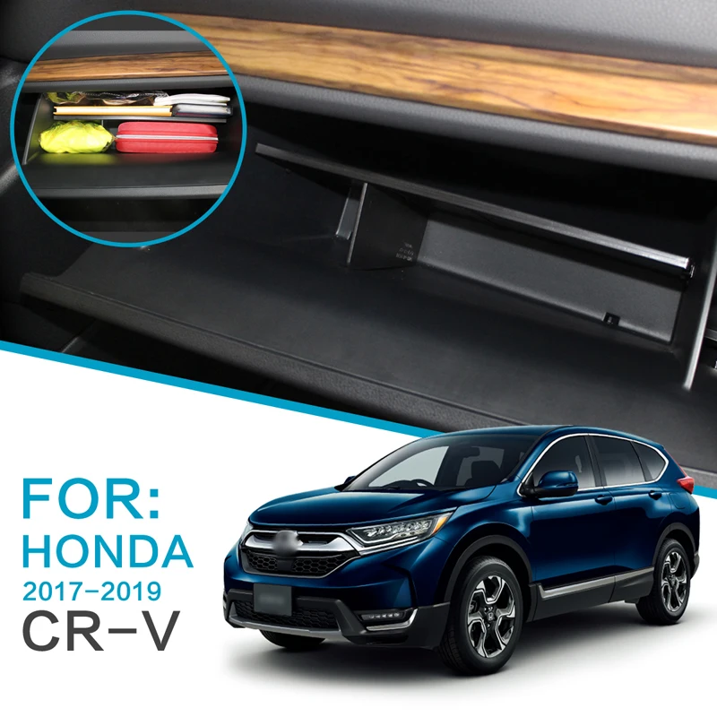 SMABEE For HONDA CR V 2017 2019 Center Console Organizer Glove Box