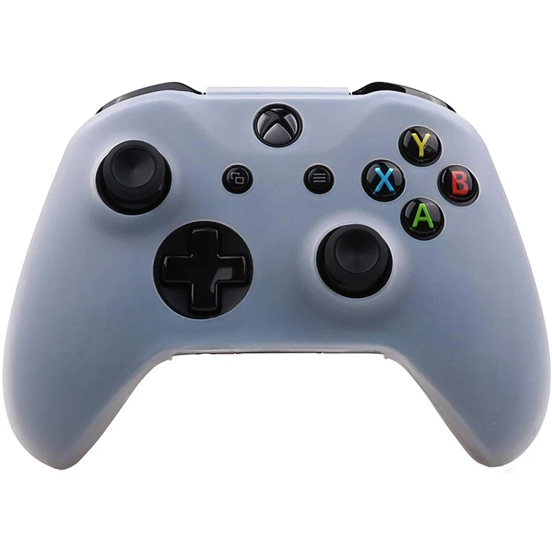 Силиконовый чехол для Microsoft Xbox One X & S контроллер 2 (черный и белый) с Pro Thumb Grips