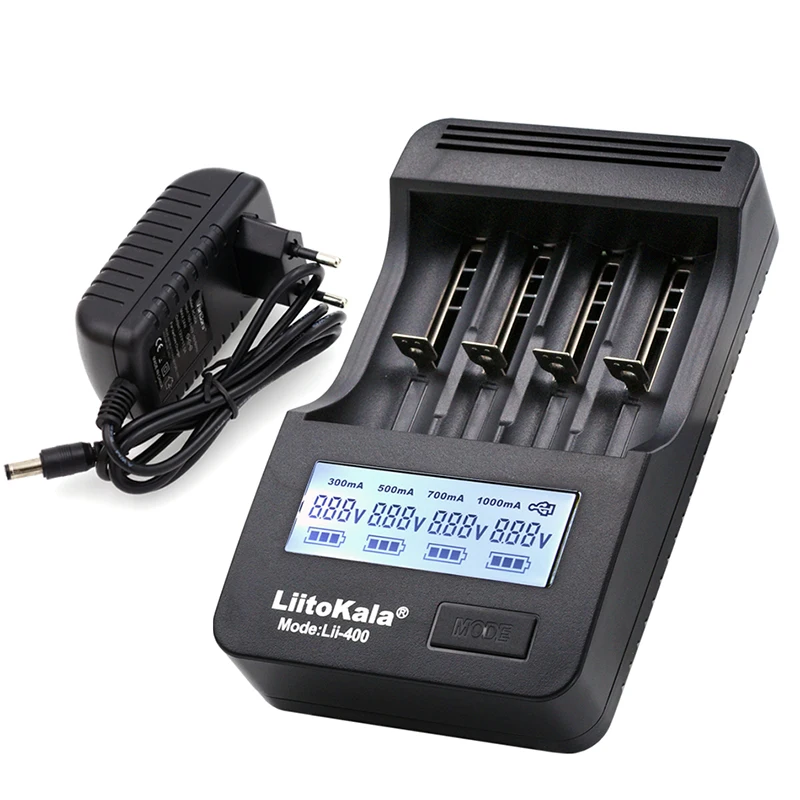 Liitokala lii 400 Lii S1 500 Lii300 PD4 LCD 18650 26650 18500 21700 3 7 V литиевая батарея NiMH AA/AAA зарядное