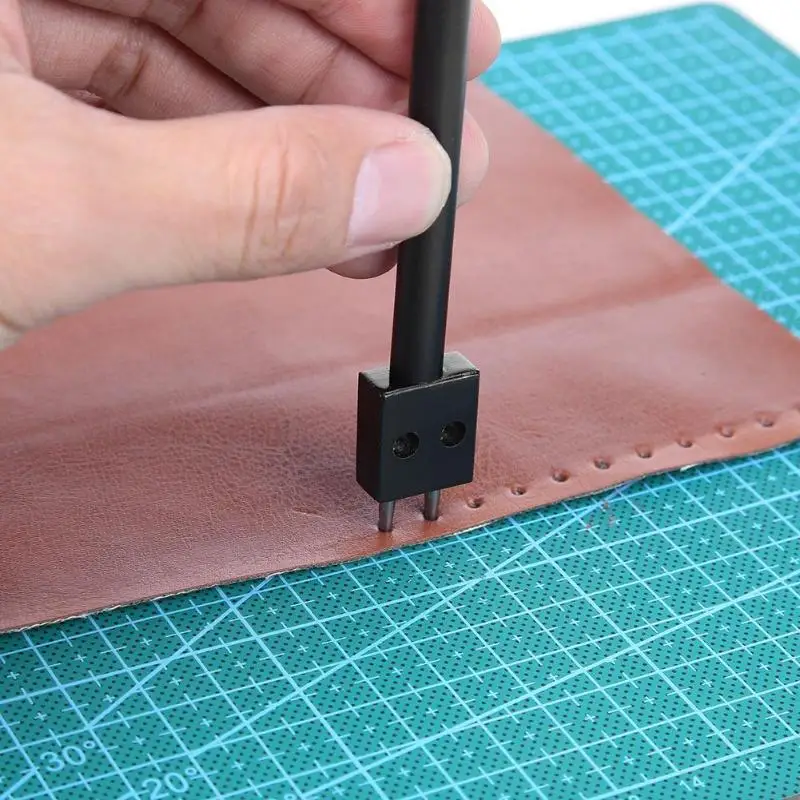 8 мм новое расстояние кожаные дыроколы DIY Ручная перфорированная круглая