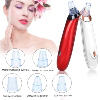 

New Pore Vacuum Cleaner comedone remover Machine Dermabrasion Blackhead Spot Inhaler Extractor Device