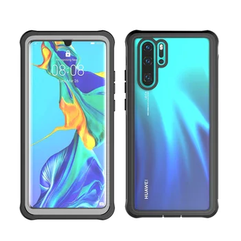 

For Huawei P30 Pro Case Life Waterproof 360 Degree Protection Shockproof Phone Cover For Huawei P30 Pro P30Pro Case Transparent