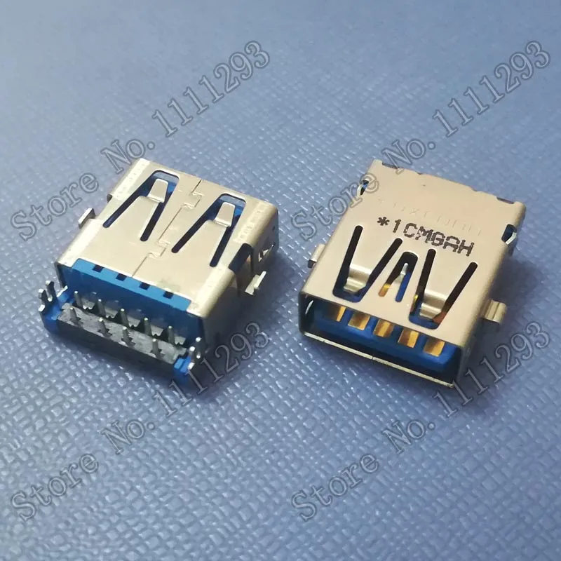 10pcs/lot 3.0 USB Jack Socket Connector for Asus A550DP K550DP X550DP X750DP X450C X450CC X452L X450LD etc Laptop USB3.0 Port |