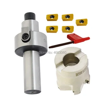 

1set C20 FMB22 Shank + BAP300R 50 22 5T Face Milling CNC Cutter + 5pcs APMT1135 Inserts For Power Tool
