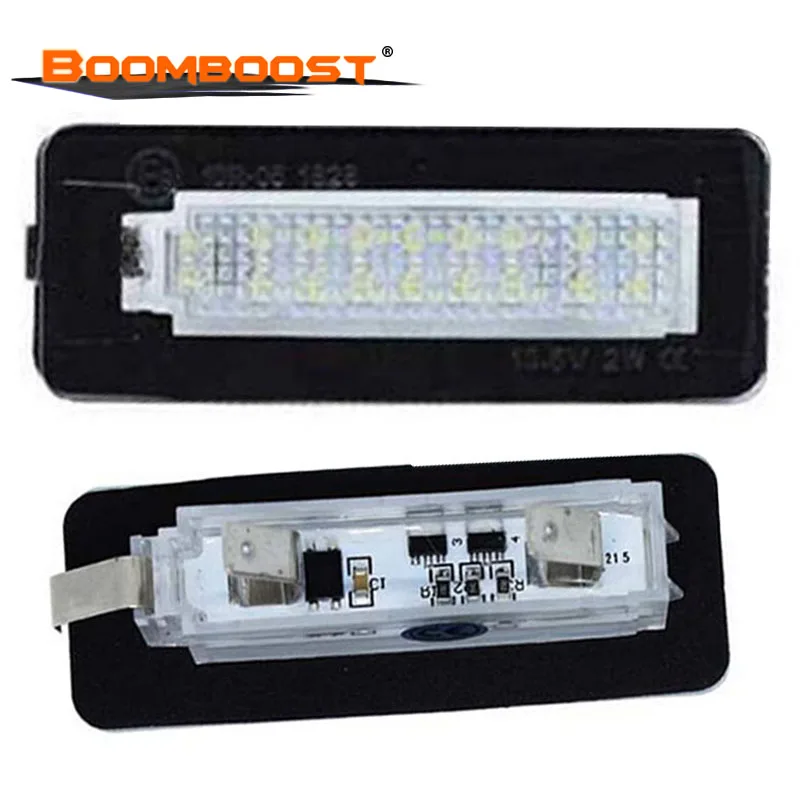 12V For Benz/Smart Fortwo W450 W451 W453 2007-2015 Canbus No Error Code LED rear number plate lamps 2 pcs | Автомобили и