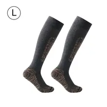Термо-носки с махровой подошвой, утолщенные, зимние, износостойкие, теплые, дышащие, длинные носки для взрослых мужчин и женщин, спортивные, на открытом воздухе, Skiin