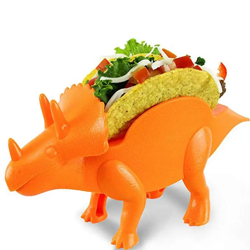 

Kitchen Supplies Dinosaur Food Holder Cornmeal Burritos Holder Taco Holder Food Display Holders Kitchen Food Rack Shell