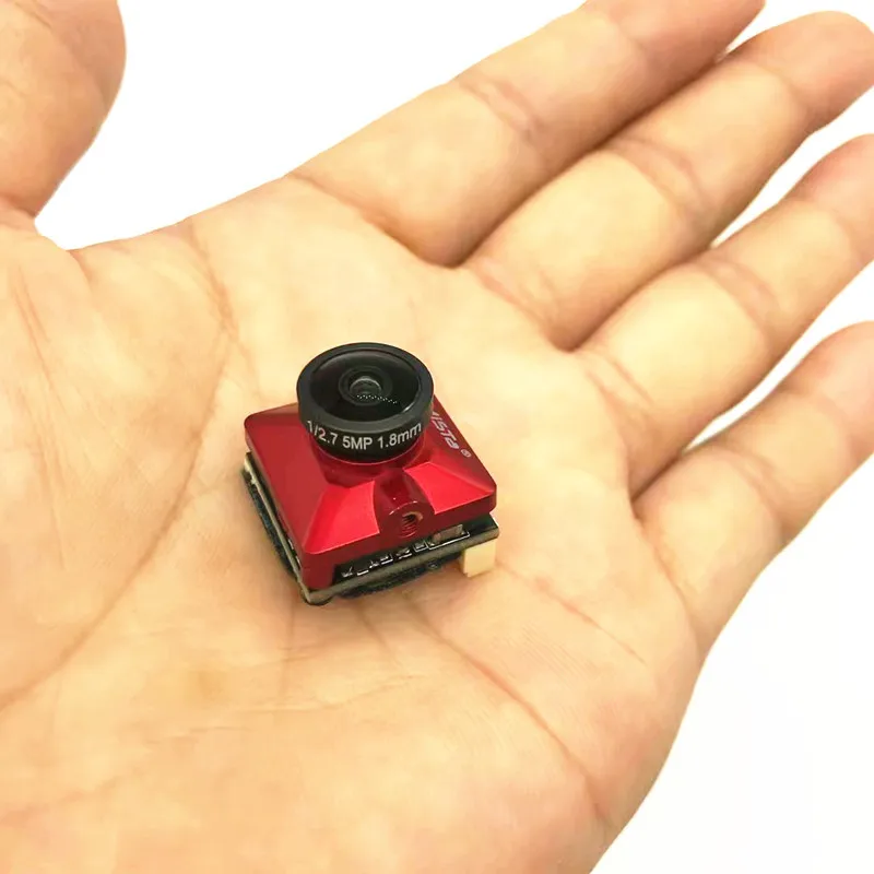 Mista 1/2.7 CCD 2.1mm 800TVL 1080P Starlight PAL/NTSC Adjustable Micro FPV Camera For RC Racing Drone Black Orange Red | Игрушки и хобби