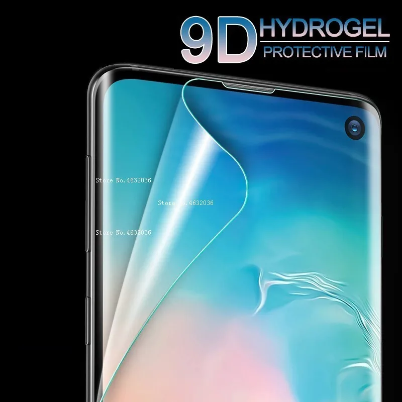 Защитная пленка 9D для Samsung Galaxy мягкая Гидрогелевая A 10 20 30 40 50 60 70 80 90 2019|Защитные