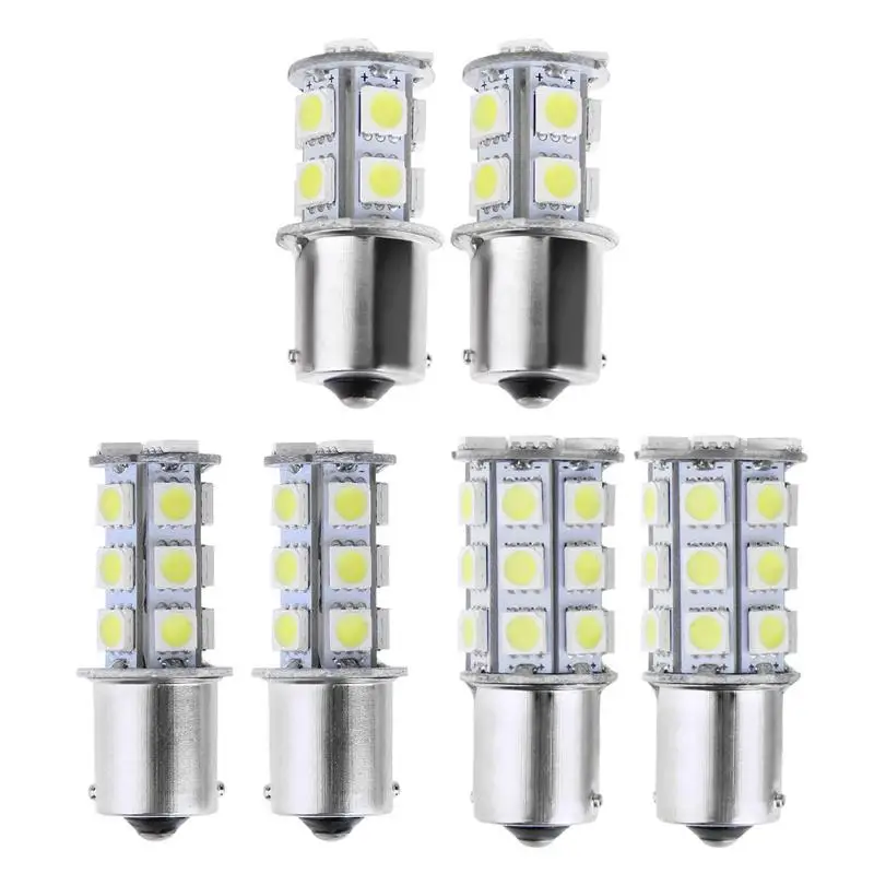 1 шт. автомобильная светодиодная лампа заднего хода 1156 5050 SMD 13 18 27|Сигнальная