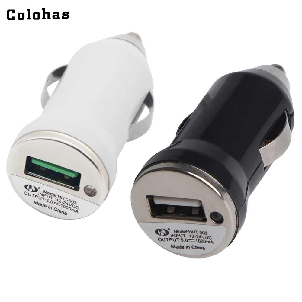 

Colohas Car Charger Universal Mini Car Charger Adapter for iPhone 4S 5S 5 6 6S 7 Plus iPad Samsung S3 S4 J7 A3 HTC Lenovo Huawei
