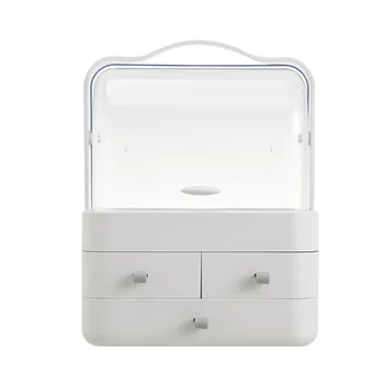 

Cosmetic Drawer Makeup Organizer Makeup Storage Box Container Nail Casket Holder Desktop Sundry Storage Case