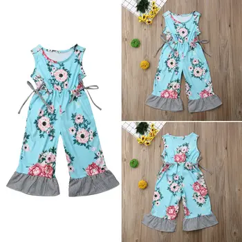 

Pudcoco Girl Jumpsuits 1Y-7Y US Infant Newborn Baby Kids Girls Clothes Sloth Romper Jumpsuits Trousers Outfit