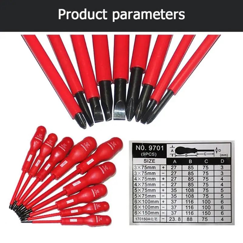 6/7/9pcs Manual Insulation Screwdriver Set Multi-Bit Tools Repair Screw Driver Screwdrivers Kit Home Useful Multi Tool Hand Tool 6/7/9pcs Manual Insulation Screwdriver Set Multi-Bit Tools Repair Screw Driver Screwdrivers Kit Home Useful Multi Tool Hand Tool