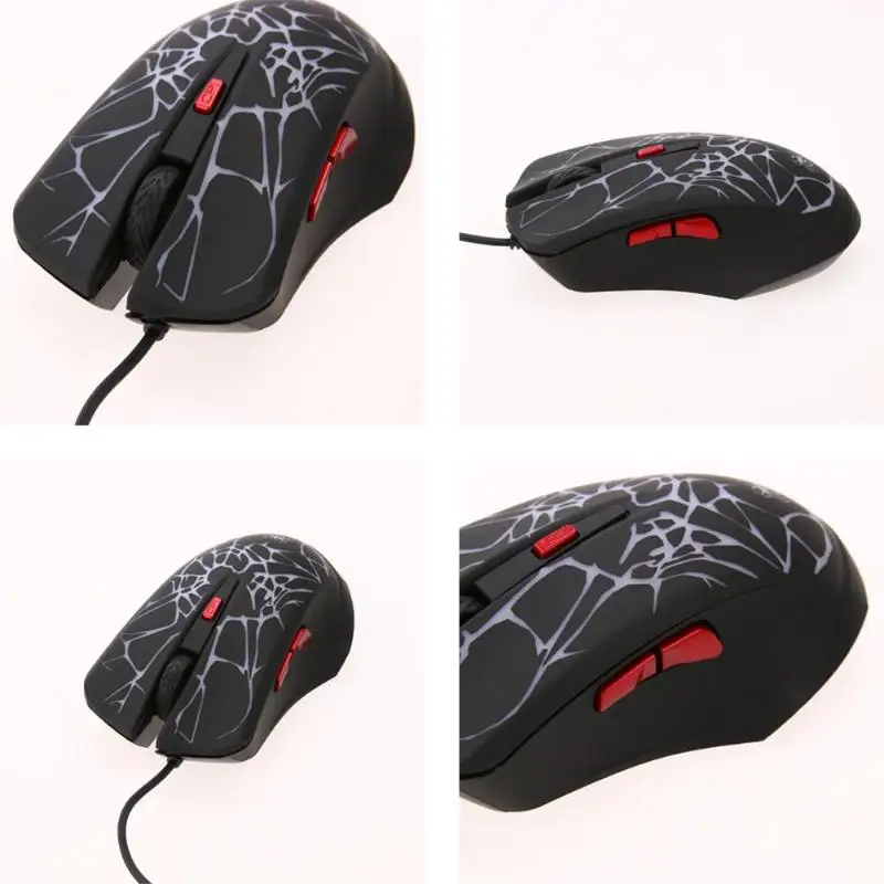 Professional Wired Gaming Mouse 6 Buttons 2400DPI Gaming Mouse USB Wired Optical Computer Game Mouse Mice for PC Laptop