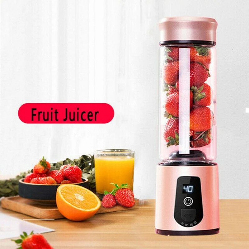 

Portable Electric Juicer Blender Usb Mini Fruit Mixers Juicers Fruit Extractors Food Milkshake Multifunction Juice Maker Machi