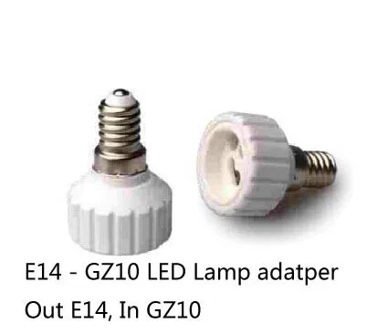 E14 GZ10 LED Lamp adapter converter socket