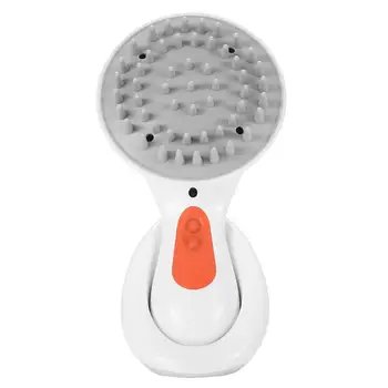 

Electric Head Scalp Massager Comb Waterproof Vibration Hair Scalp Scrubber Headache Stress Relieve Antistatic Hair Massage Brush