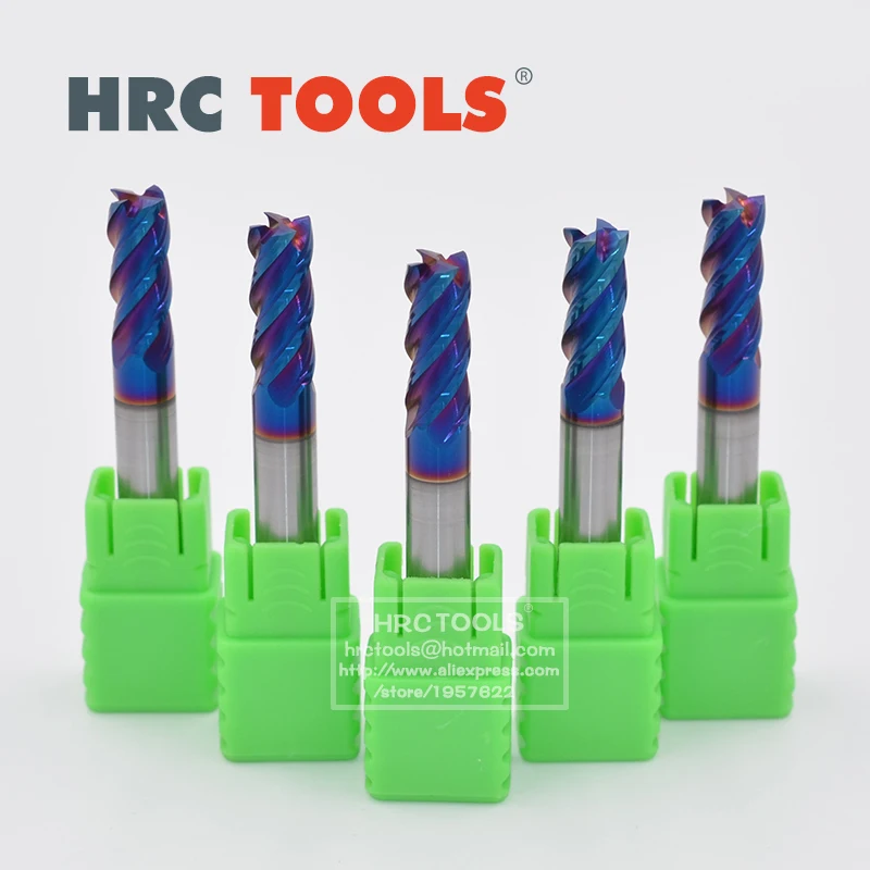 

L14-d8x20Hx8Dx60L tungsten steel hrc 65 flat endmills 4 flute end mill cutter for machining