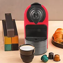 Бытовая капсула Автоматическая Кофеварка Эспрессо машина быстрая и простая в эксплуатации насос высокого давления кофеварка