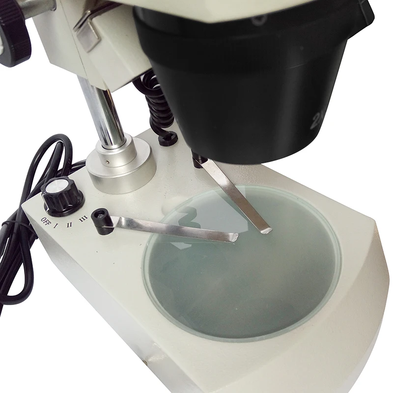  20X-30X-40X Illuminated Binocular Stereo Microscope for Smartphone Mobile Phone Repairing and PCB I