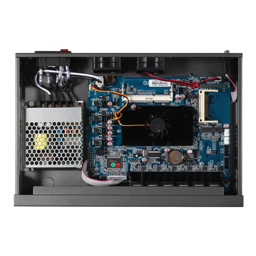 Брандмауэр Mikrotik Pfsense vpn сетевой маршрутизатор для защиты ПК Intel Atom D525 [HUNSN SA04R]