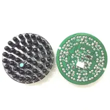 Инфракрасный 48 ИК светодиодный световой щит для ИК-осветителя для камер видеонаблюдения 850nm ночного видения диаметром 53 мм