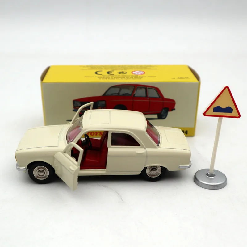 Atlas 1:43 Dinky Toys 1428 для P ~ 304 белые литые под давлением модели Ограниченная серия