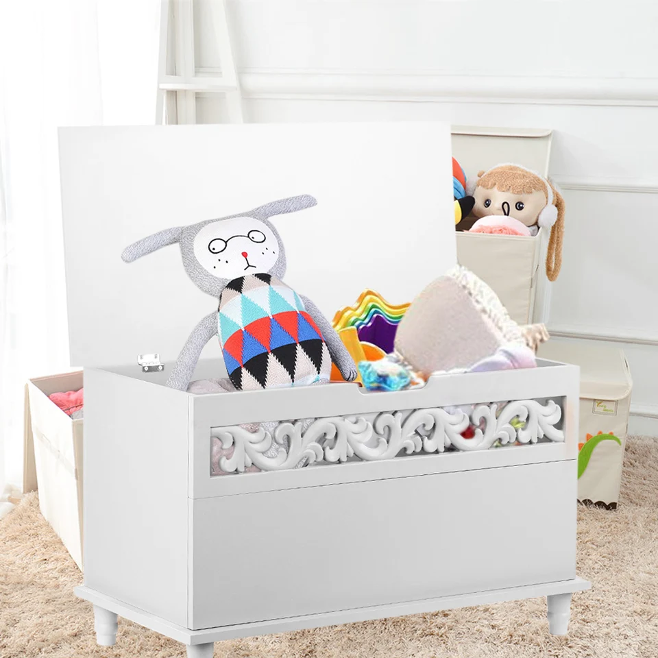 Ikayaa Modern Living Room Cabinets Rectangle Storage Chest Large Ikayaa Modern Living Room Cabinets