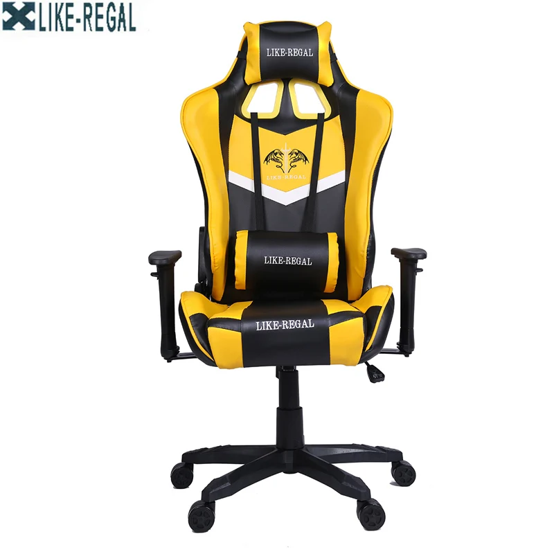 New Arrival Race Synthetic Leather Game Internet Cafe Computer Chair Comfortably Lie Home Armchairs