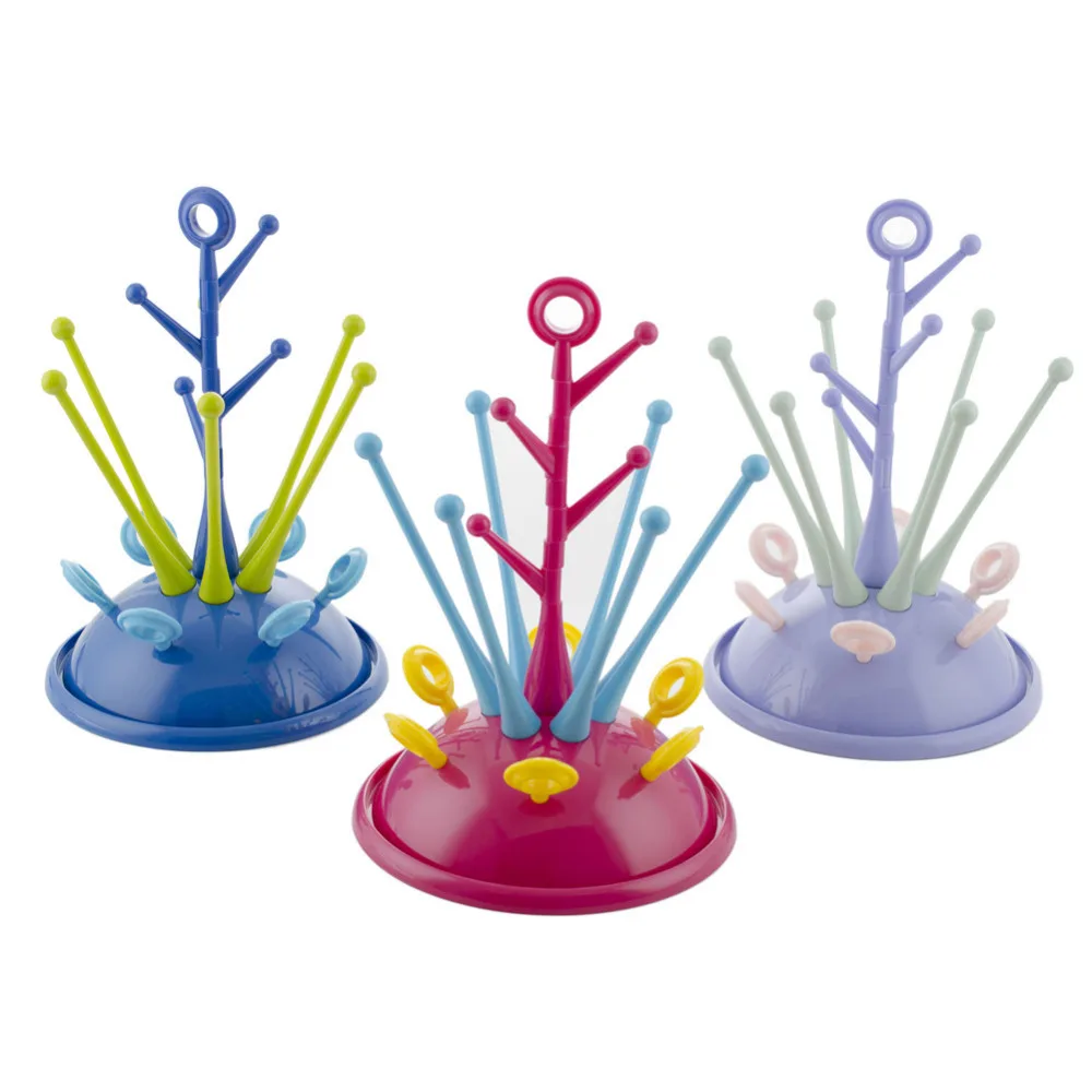 Baby Bottle Drying Rack Drainer Storage Rack Bottles Cleaning Glass