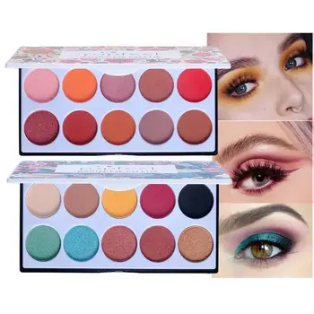 

Popfeel Waterproof Sweatproof Women Eye Makeup Matte Eyeshadow Palette