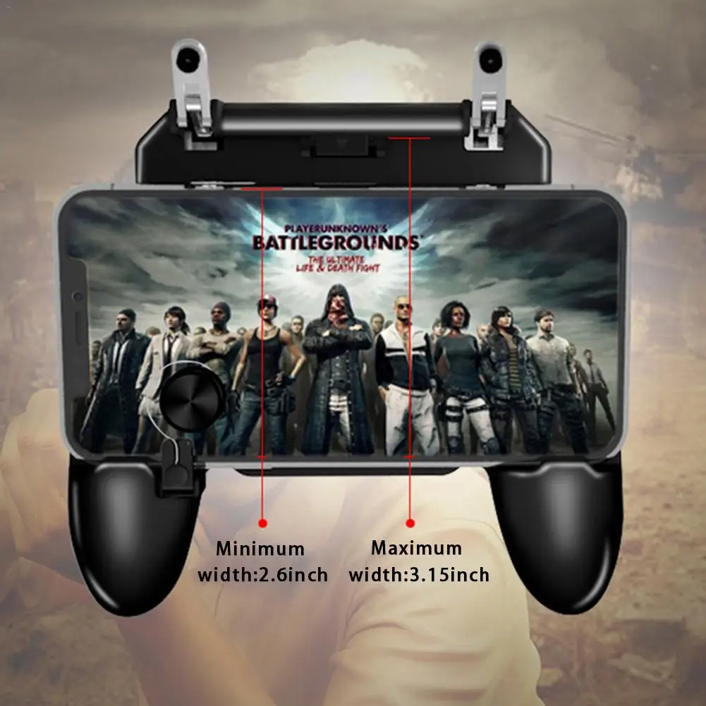 

High Quality W11+ 4-in-1 Multi-Function Game Controller for PUBG Mobile Artifact Game Assistant Key Handle