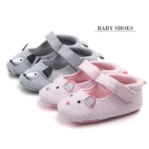 

2019 Winter Baby Girl Boy Cartoon Soft Sole Crib Shoes Anti Slip Prewalker