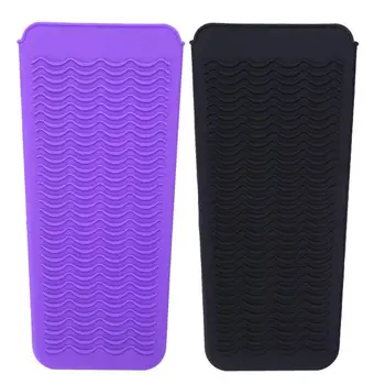 

Non-slip Heat Resistant Mat Storage Pouch Hair Straightener Curler Pad Bags
