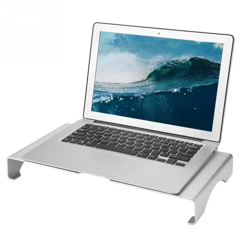 Aluminum Alloy Laptop Stand Computer Monitor Riser Holder Notebook