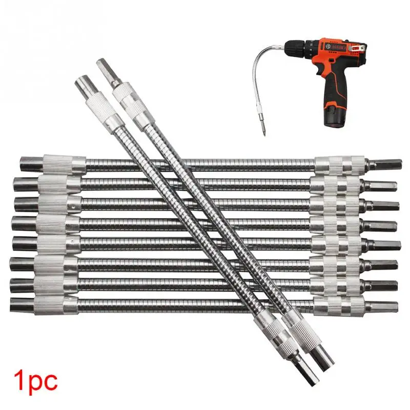 

Multi-functional Universal Metal Flexible Shaft Extension Rod Hose Drill Electric Screwdriver Approved Head Dedicated