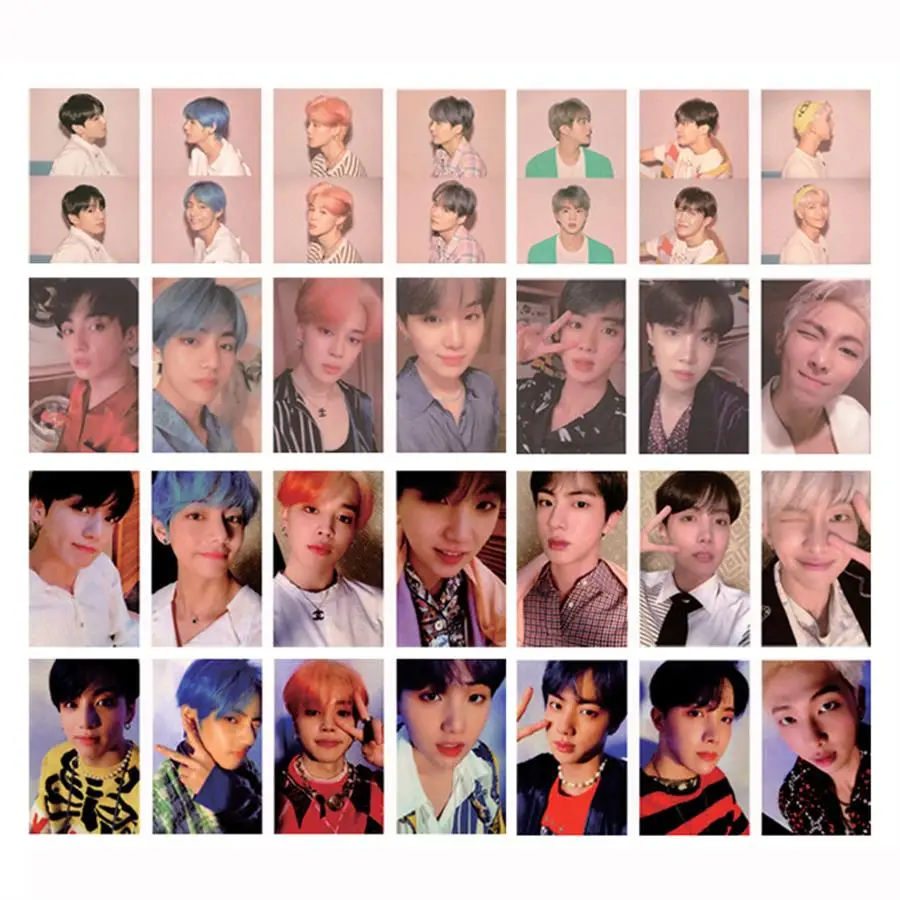 

Kpop Members Personal Map of The Soul: Persona Paper Photo Cards Boy with LUV JIMIN V Photocard 1pc