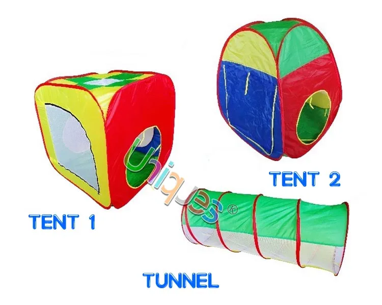 Детская палатка 3-в-1 детская игровой домик десять дети океана пул с туннелем, развлечений и спорта на открытом воздухе в помещении, лучшие детские игрушки