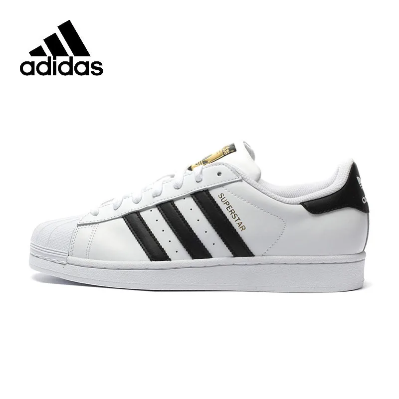 Adidas Authentic Superstar Classics Unisex Men's and Women's Skateboarding Shoes Anti-Slippery Sneakers New Arrival C77124