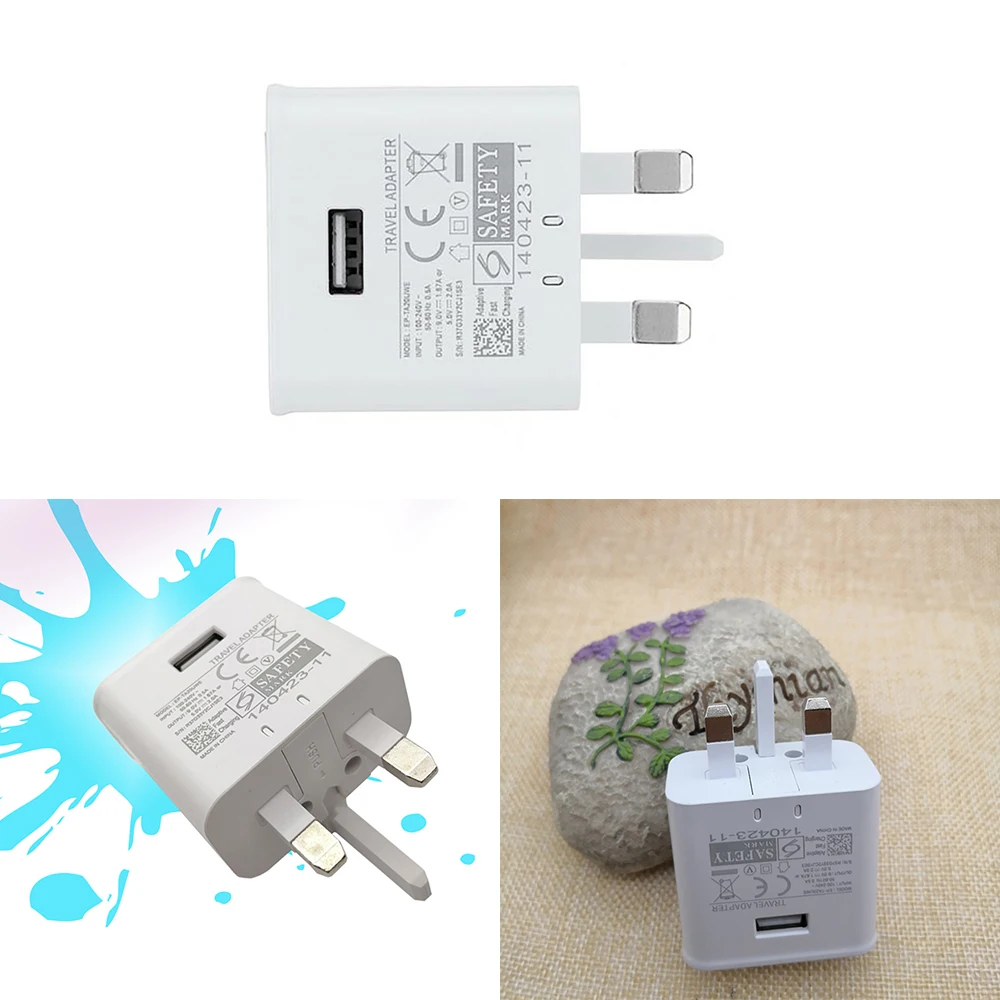 المملكة المتحدة التوصيل السفر الحائط USB محول الطاقة شاحن يو اس بي الهاتف المحمول سريع سريع شاحن محور الطاقة البنك شاحن سريع شاحن سيارة