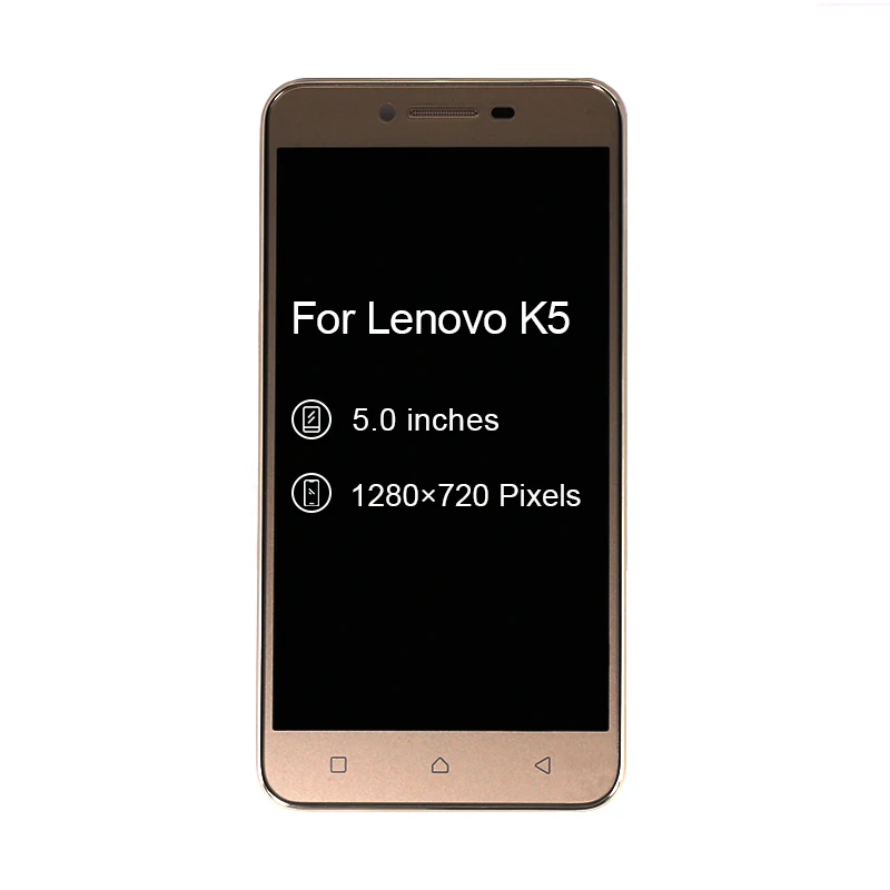 Для Lenovo Vibe K5 LCD сенсорный экран дигитайзер с рамкой для дисплей A6020A40 A6020 A40 панель