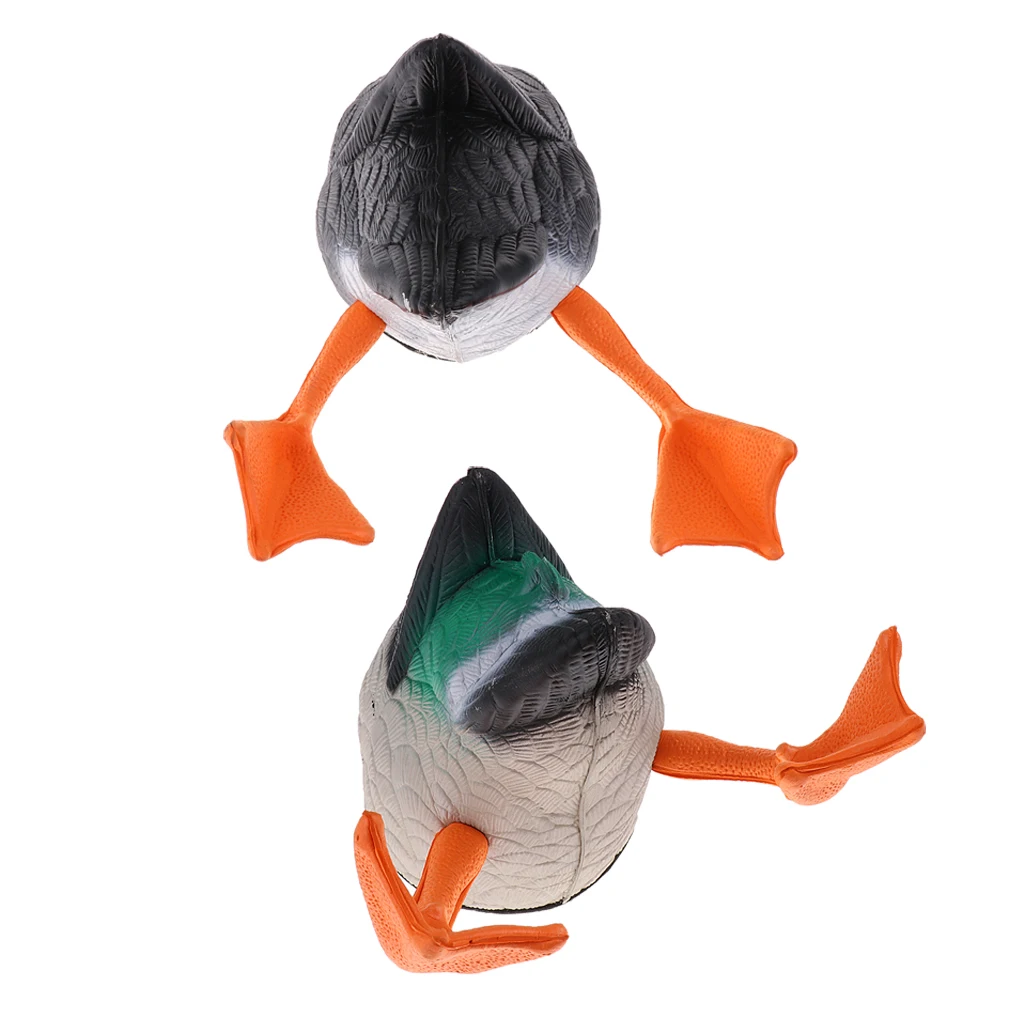 

2 Pieces EVA Portable Butt-up Duck Mallard Darke Hunter Hunting Decoy Decor Prop