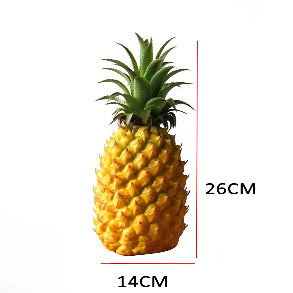 

Pineapple Decor Foam Artificial Fruit Imitation Fake Ornament Decoration