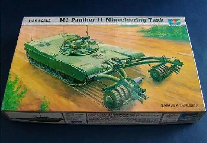 Trumpeter 00346 1/35 M1 Panther II Mineclearing Tank 